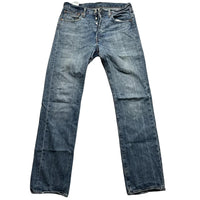 Levis 501 Light Blue Baggy Jeans (32W)