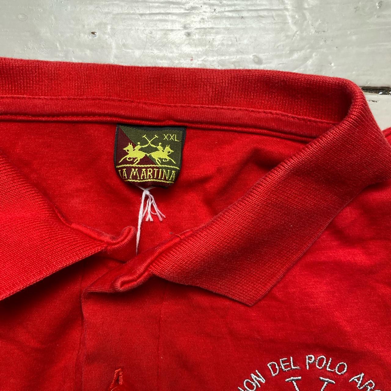 Ferrari Polo Team Red Polo Shirt