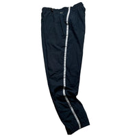 Nike Air Max Vintage Navy and White Shell Trackpant Baggy Bottoms (L)