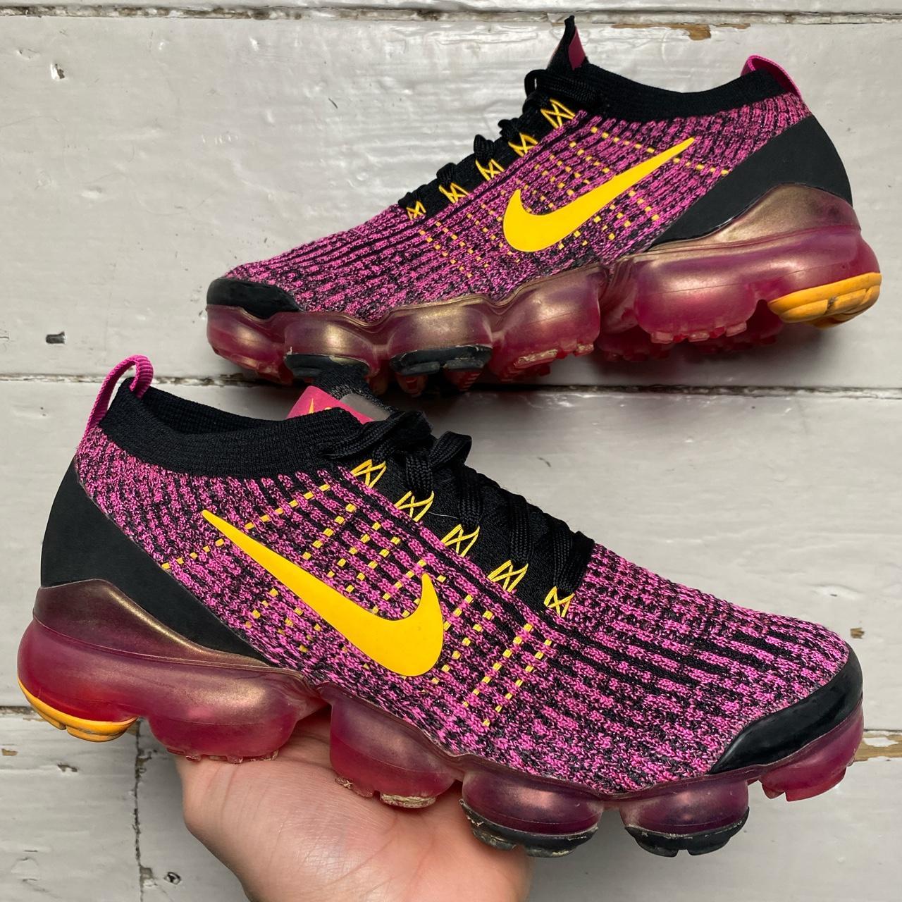 Nike Vapormax 3 Cherry Pink Hot Yellow