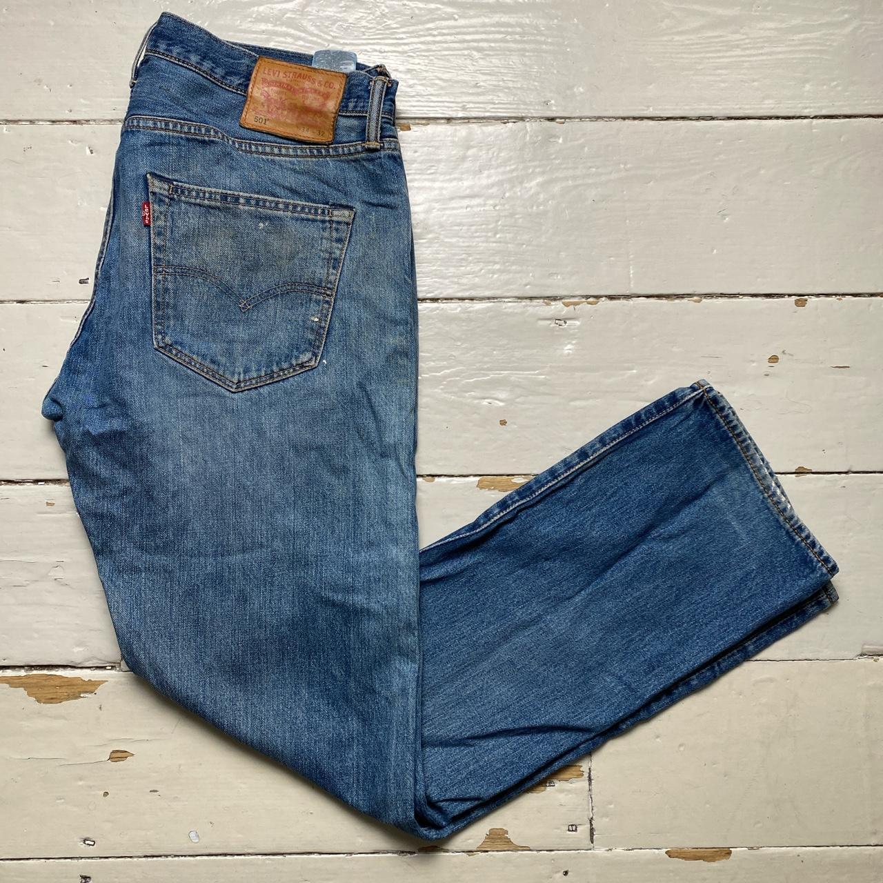 Levis 501 Navy Jeans