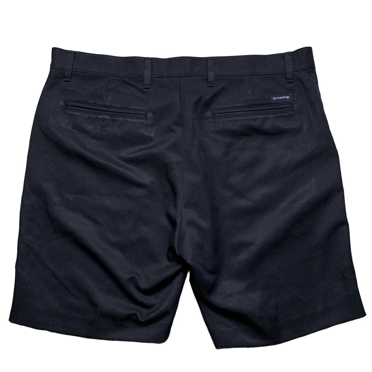 Chaps Vintage Navy Golf Shorts Navy and White (36W)