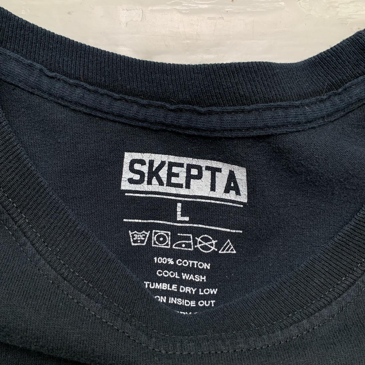 Skepta It Aint Safe Long Sleeve Black T Shirt