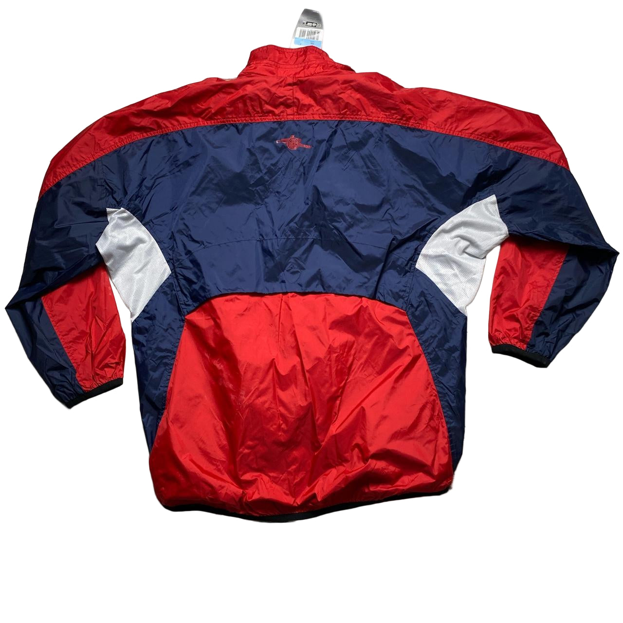 Arsenal Nike Vintage 90’s Red Navy and White Windbreaker Shell Jacket (M)