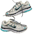 Nike P-6000 White Black and Blue Trainers (UK 7)