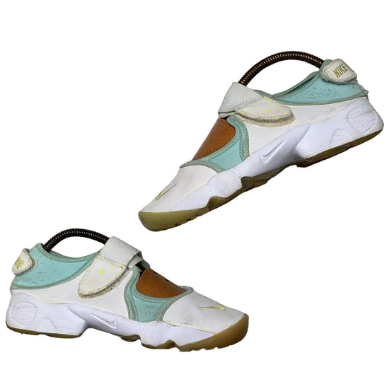Nike Air Rift Vintage Stars White and Turquoise (UK 5.5)