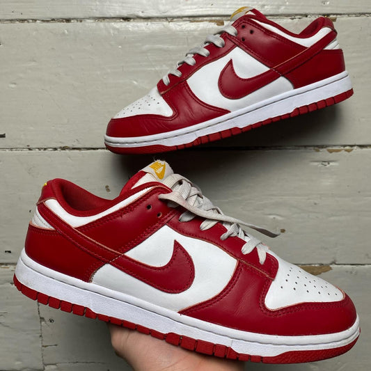 Nike Dunk Gym Red and White