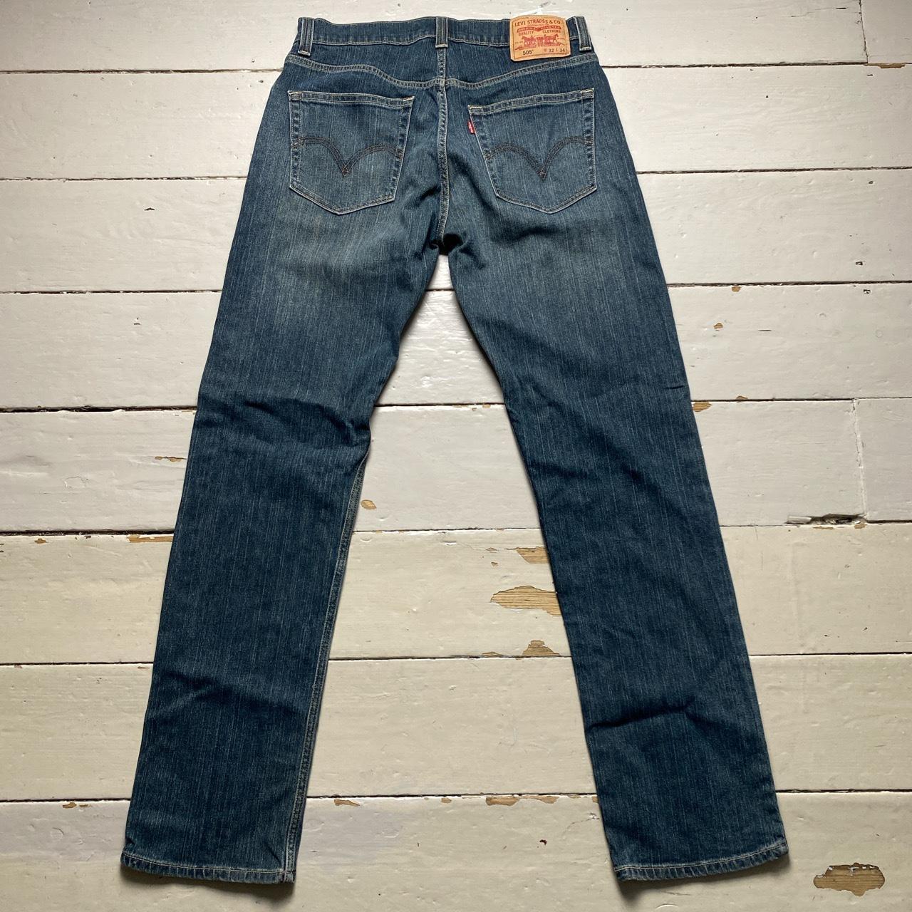 Levis 505 Navy Blue Jeans