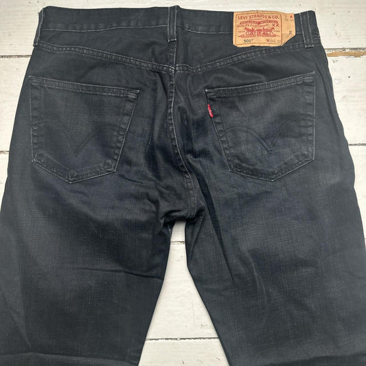 Levis 501 Black Baggy Jeans