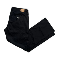 Armani Jeans Black and Silver (35W)