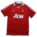 Nike Manchester United Red and White Football Jersey (M)