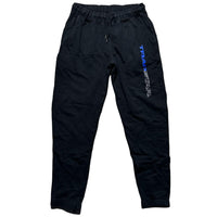 Trapstar Black Blue and White Slim Joggers (M)