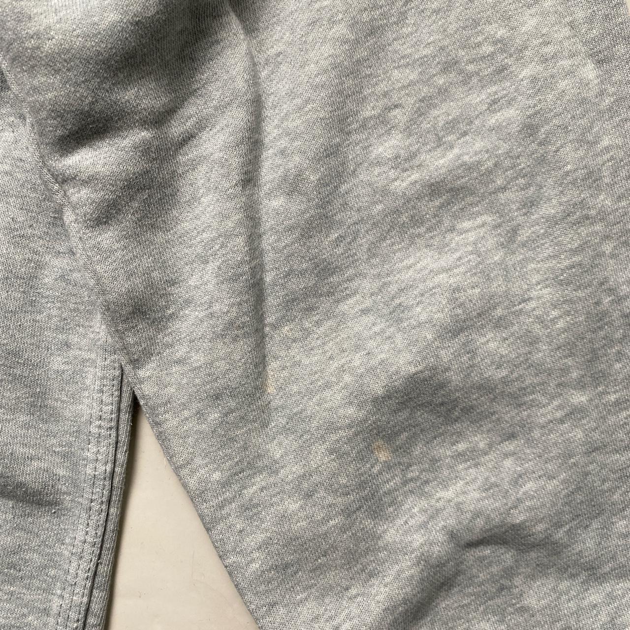 Nike Swoosh Grey and White Hoodie