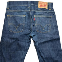 Levis 506 Dark Navy Baggy Jeans (30W)