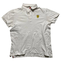 Ferrari Scuderia White Polo Shirt (L)