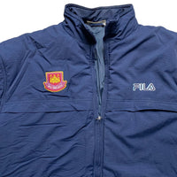 West Ham United Vintage Fila Hammers Puffer Coat (L)