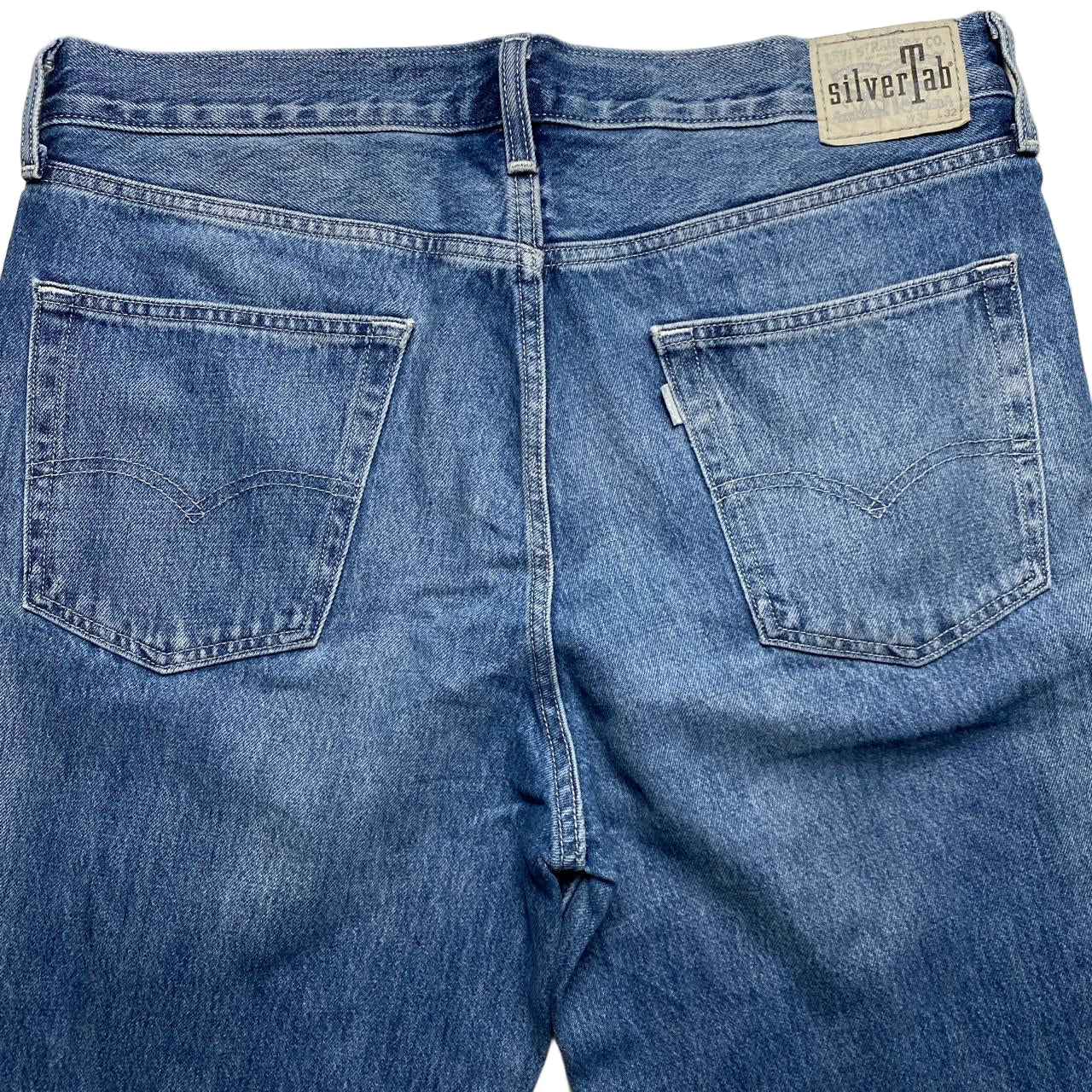 Levis Silver Tab Light Blue Jeans (34W)
