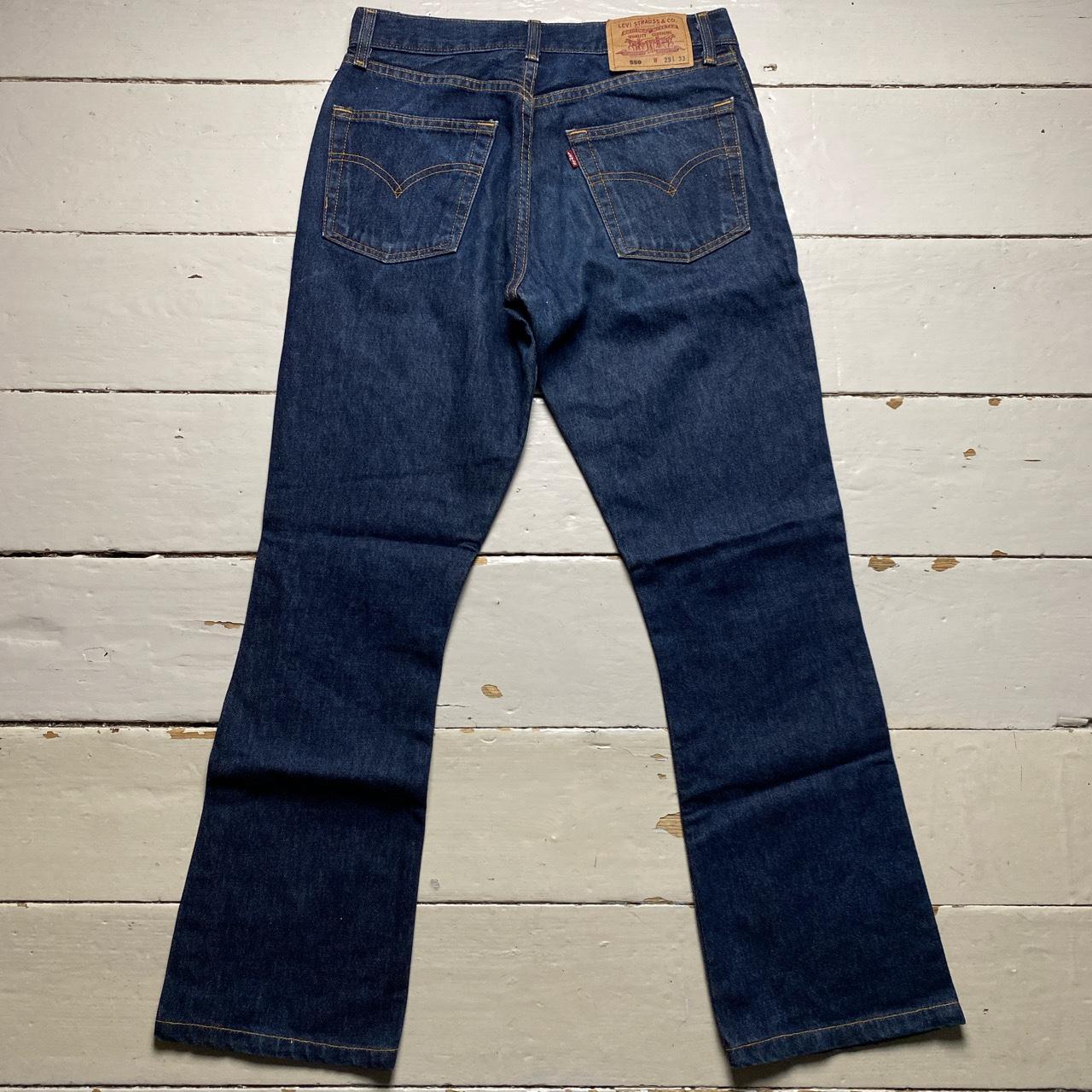 Levis 550 Dark Navy Baggy Jeans