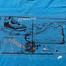 Nike Air Blue Jordan 3 Evolution T Shirt