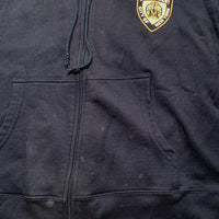 New York Police Department NYPD Vintage Black Hoodie (M)