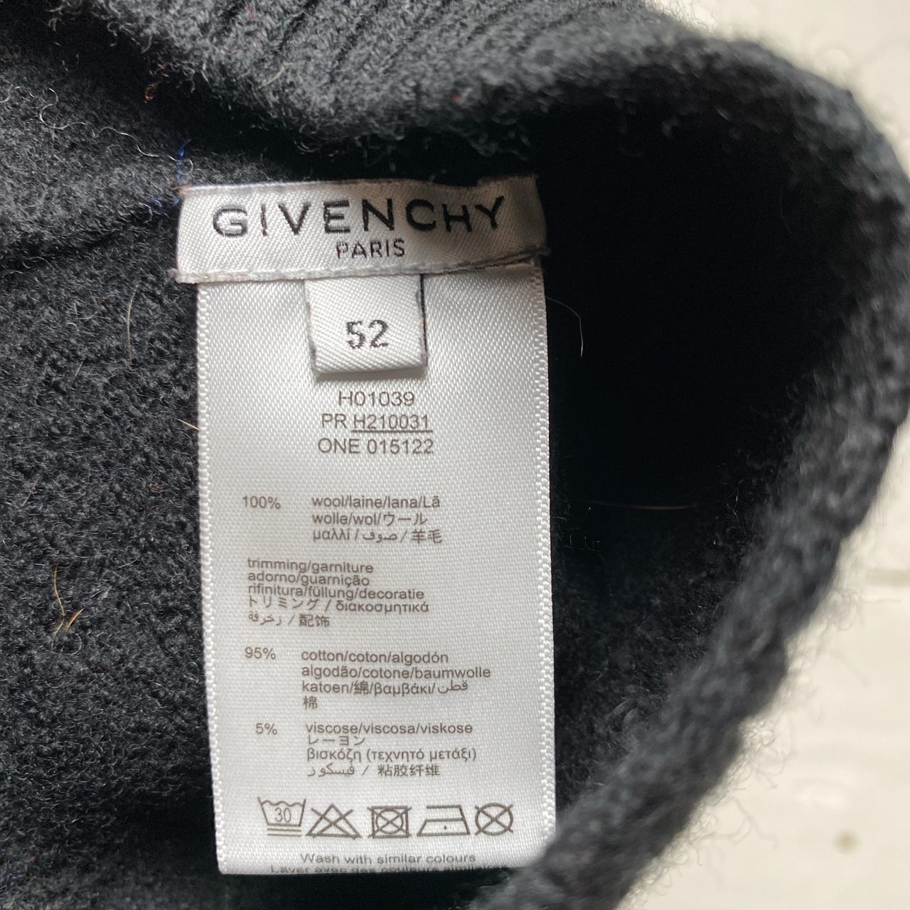 Givenchy Kids Bobble Hat Black and Multi Colour