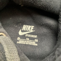 Nike Vintage Swoosh Hoodie Black and Blue (XL)