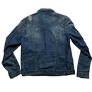 True Religion Johnny Jacket Denim Distressed Jacket (3XL)