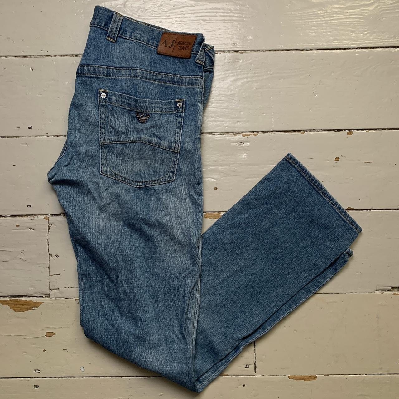 Armani J08 Slim Distressed Jeans