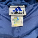 Adidas Vintage 90’s Blue White and Red Puffer Jacket (M)