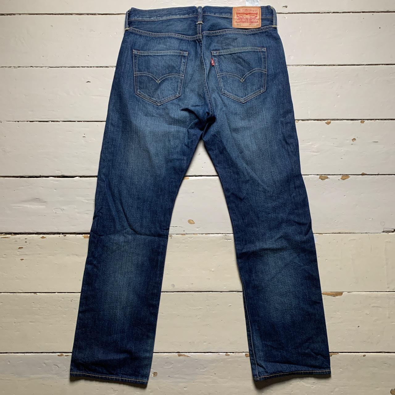 Levis 501 Navy Jeans