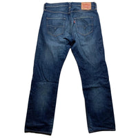 Levis 501 Navy Jeans (34W)