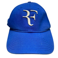 Roger Federer Uniqlo Blue and White Tennis Cap