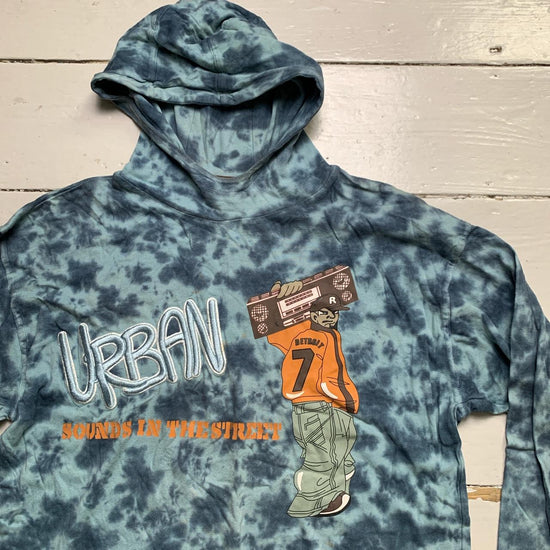 Urban Rebel Vintage 90’s Graffiti Type Character Streets Hoodie