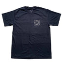 Places Plus Faces Boiler Room 2019 USA Tour T Shirt Black and White (L)