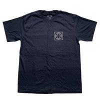 Places Plus Faces Boiler Room 2019 USA Tour T Shirt Black and White (L)
