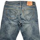 Levis 501 Navy Blue Vintage Jeans (34W)