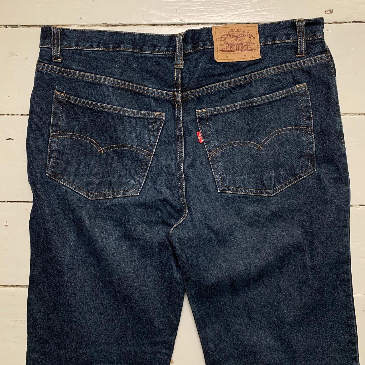 Levis 501 Vintage USA Navy Jeans