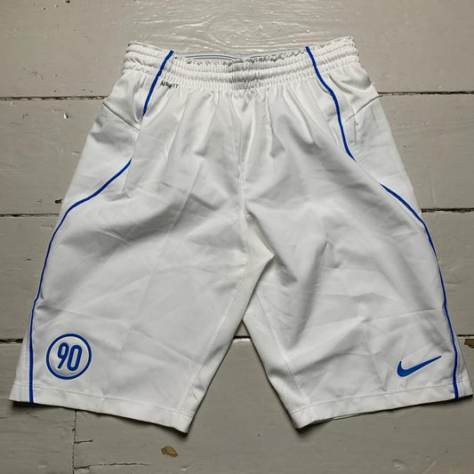 Nike Total 90 White and Blue Shorts