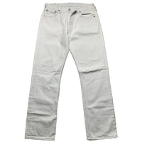 Levis Vintage 501 White Jeans