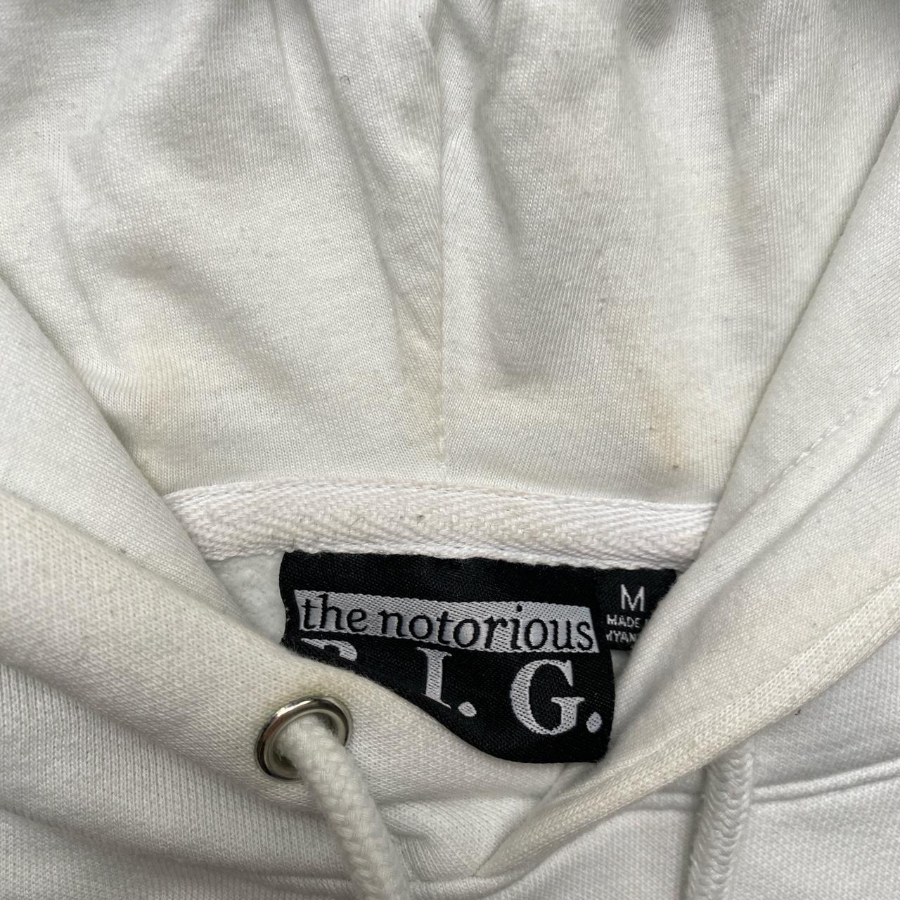 The Notorious BIG White Hoodie