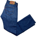 Levis 501 Navy Baggy Jeans (32W)