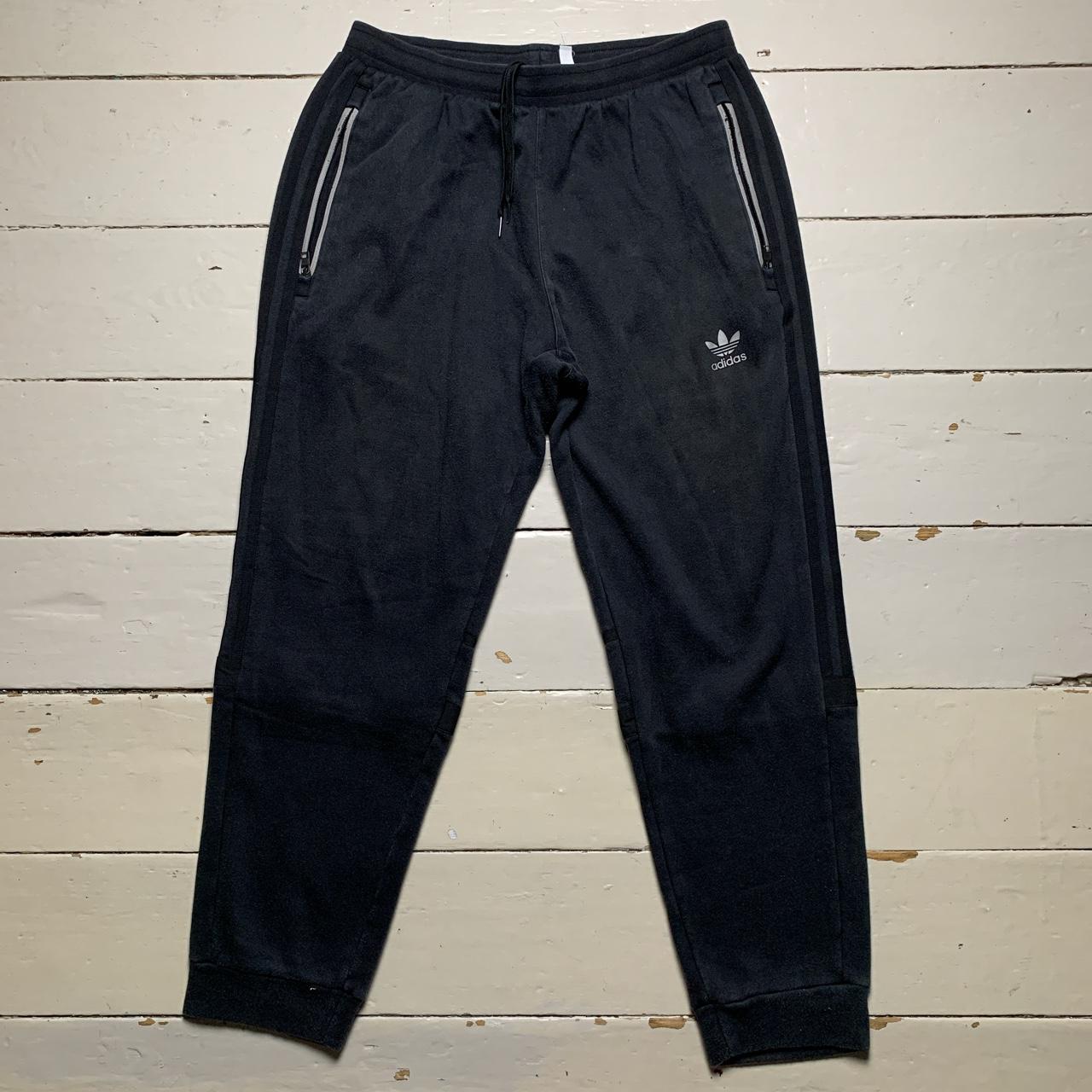 Adidas Originals Baggy Joggers Black and Grey