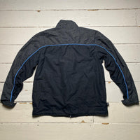 Jordan Air Force 1 Vintage Black and Blue Tracksuit Jacket