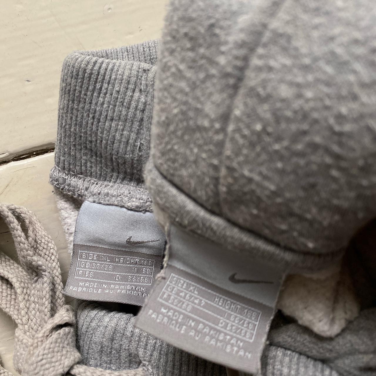 Nike Vintage Grey and White Swoosh Baggy Full Tracksuit