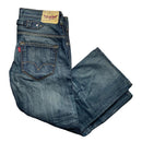 Levis 503 Cargo Type Jeans Navy Stonewash (30W)