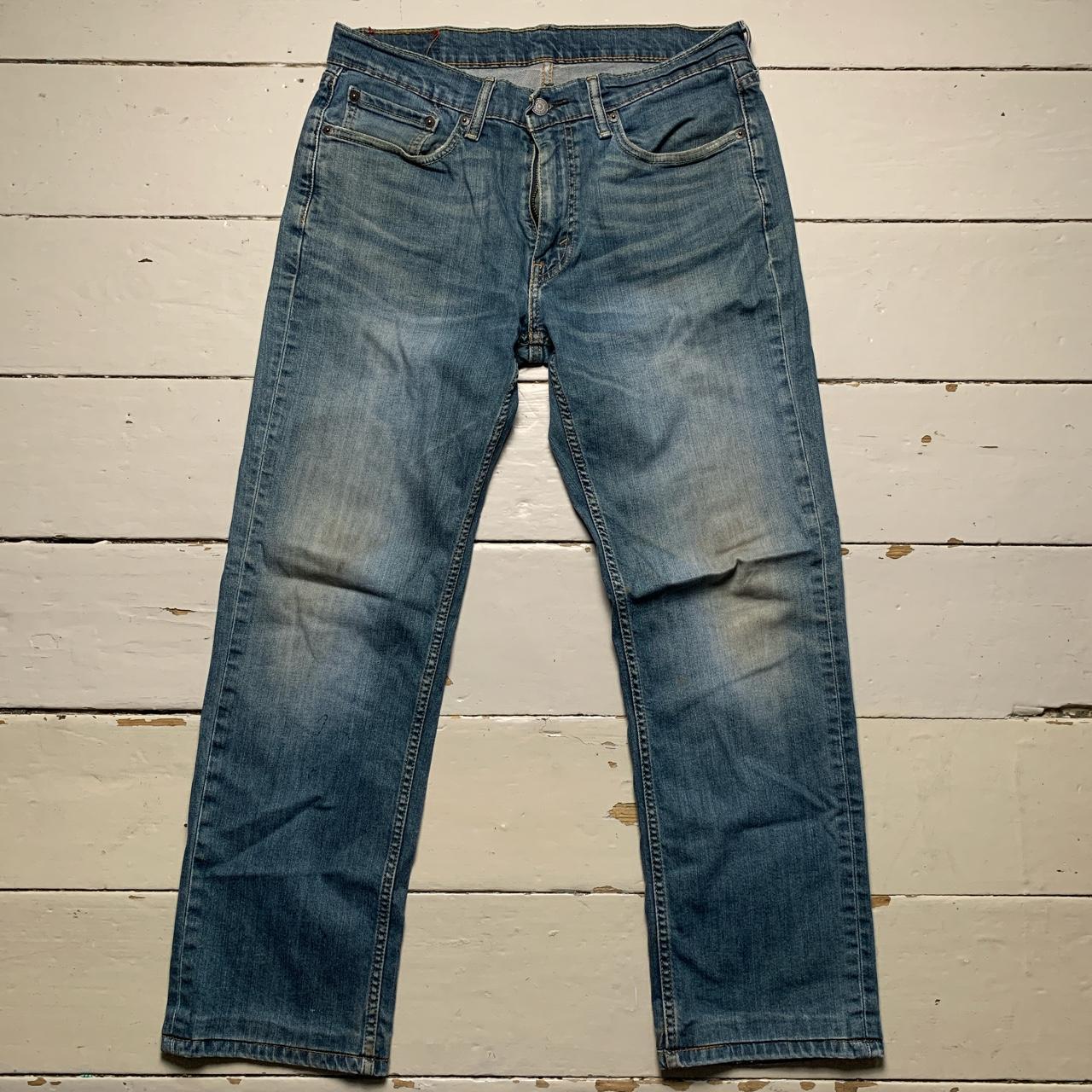 Levis 514 Stonewashed Blue Jeans