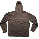 Nike Vintage Brown and Orange Swoosh Hoodie (L)