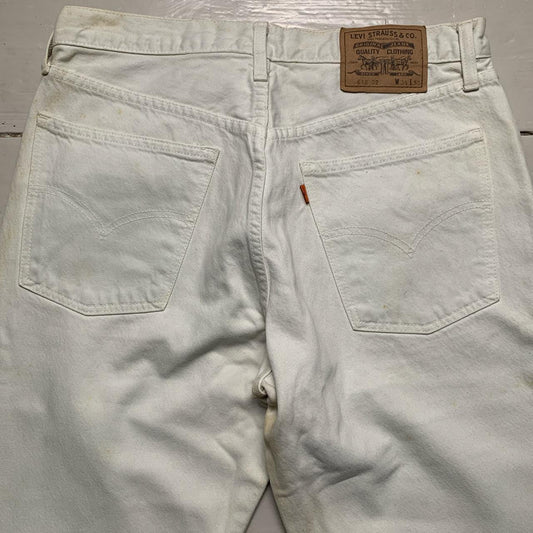 Levis 618 02 Vintage White Jeans