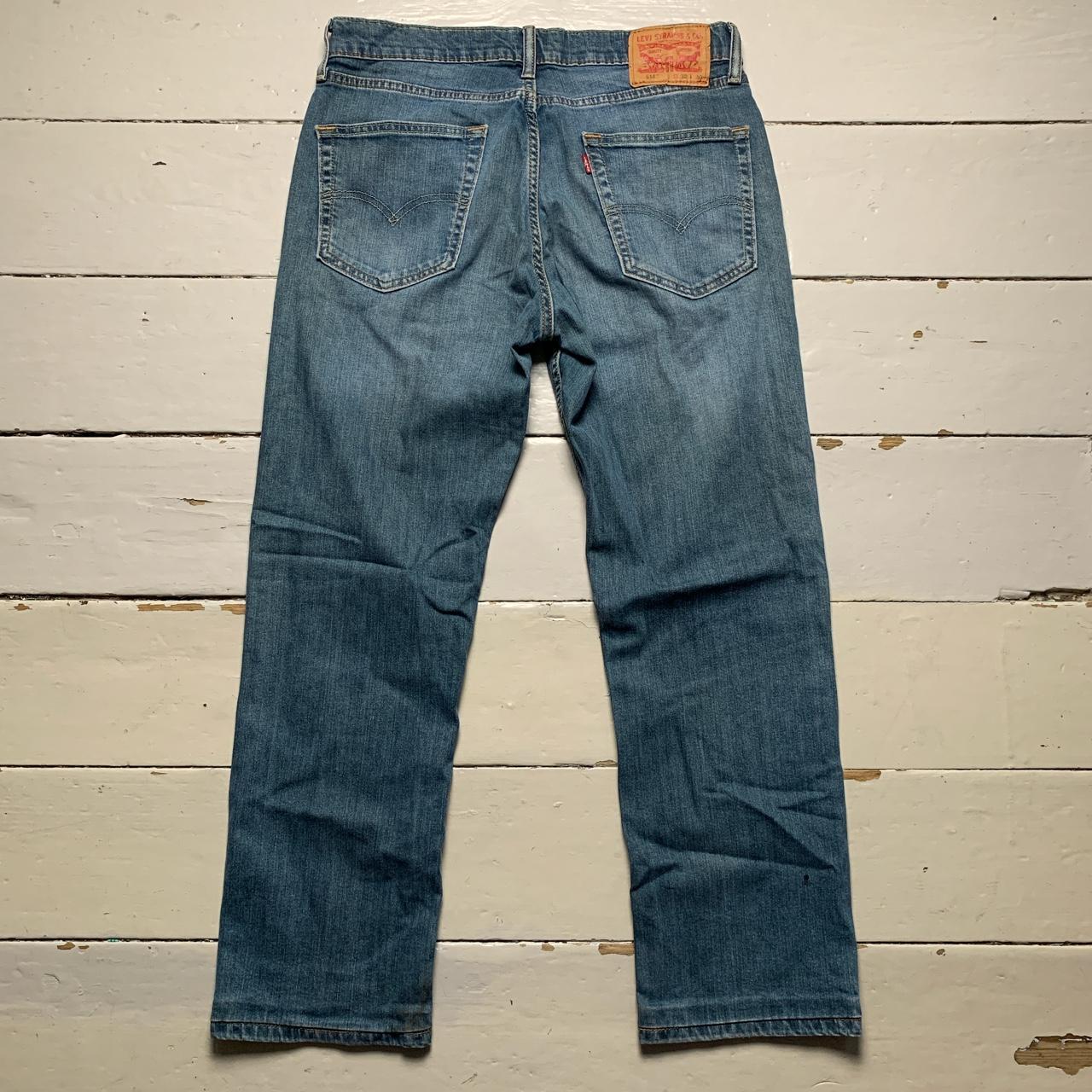 Levis 514 Stonewashed Blue Jeans