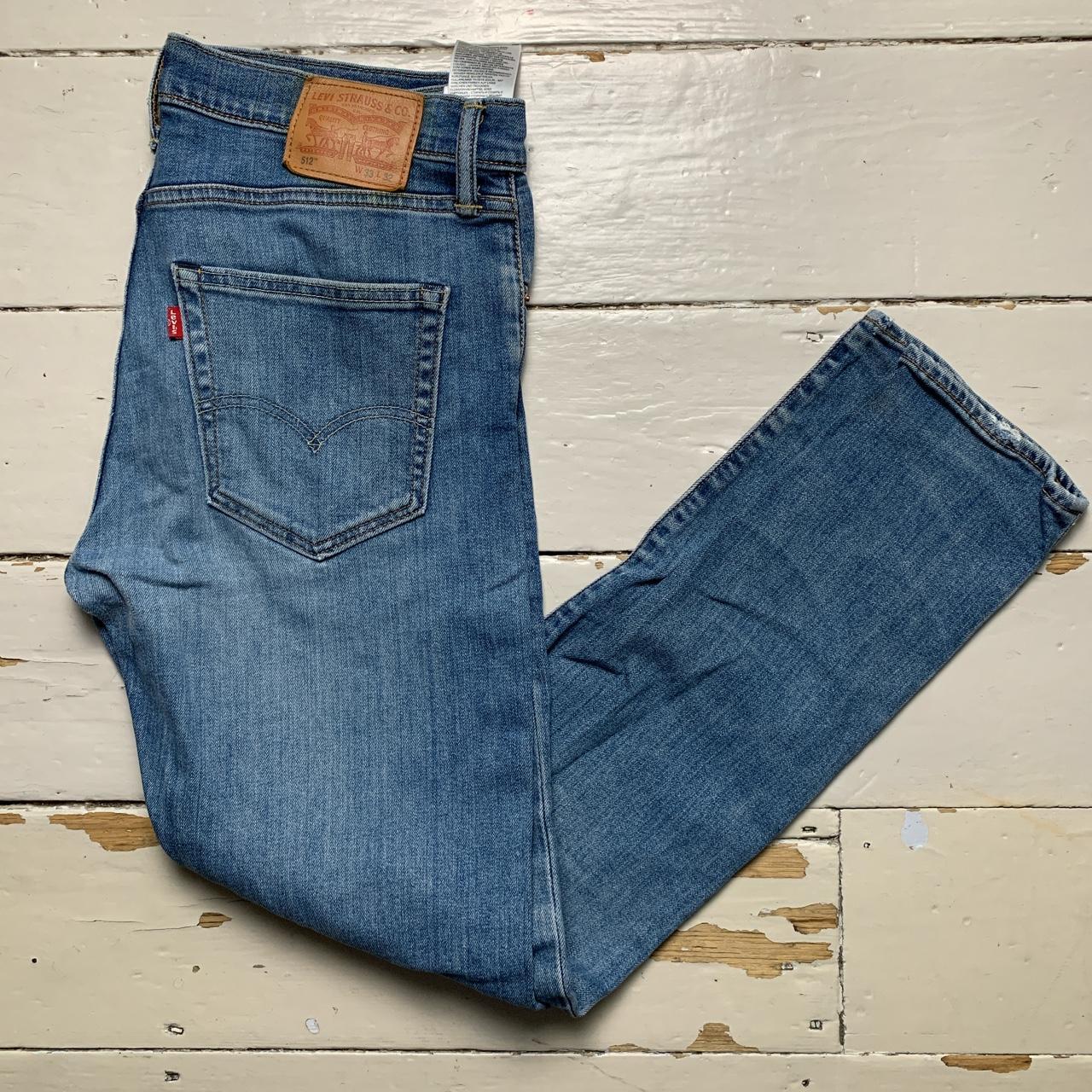 Levis 512 Light Blue Jeans